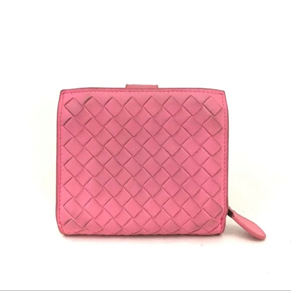 Bottega Veneta Intrecciato Lambskin Compact Wallet - Picture 4 of 7